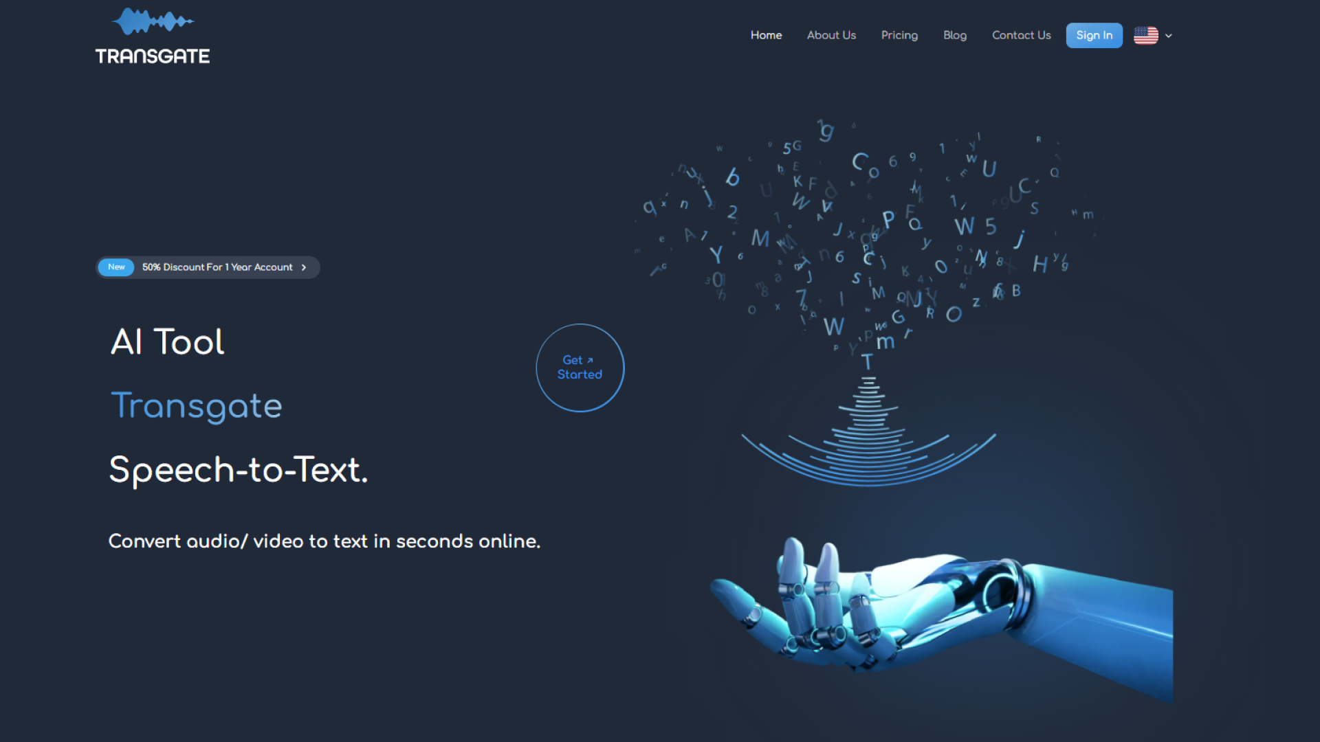 AI Speech to Text - AItrendytools